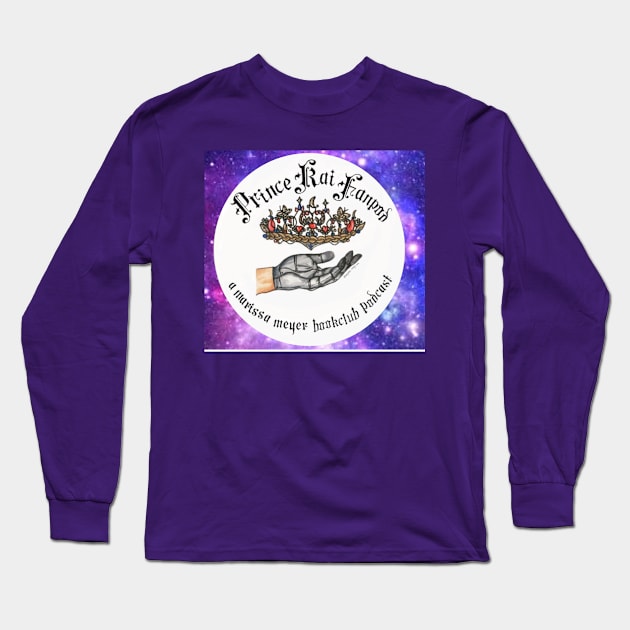 Galaxy with Circle Logo Long Sleeve T-Shirt by Prince Kai Fan Pod: A Marissa Meyer Book Club Podcast